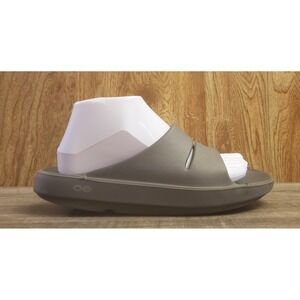 Oofos Ooahh Sport Slide Recovery Sandals Womens 9 Mens 7 Gray